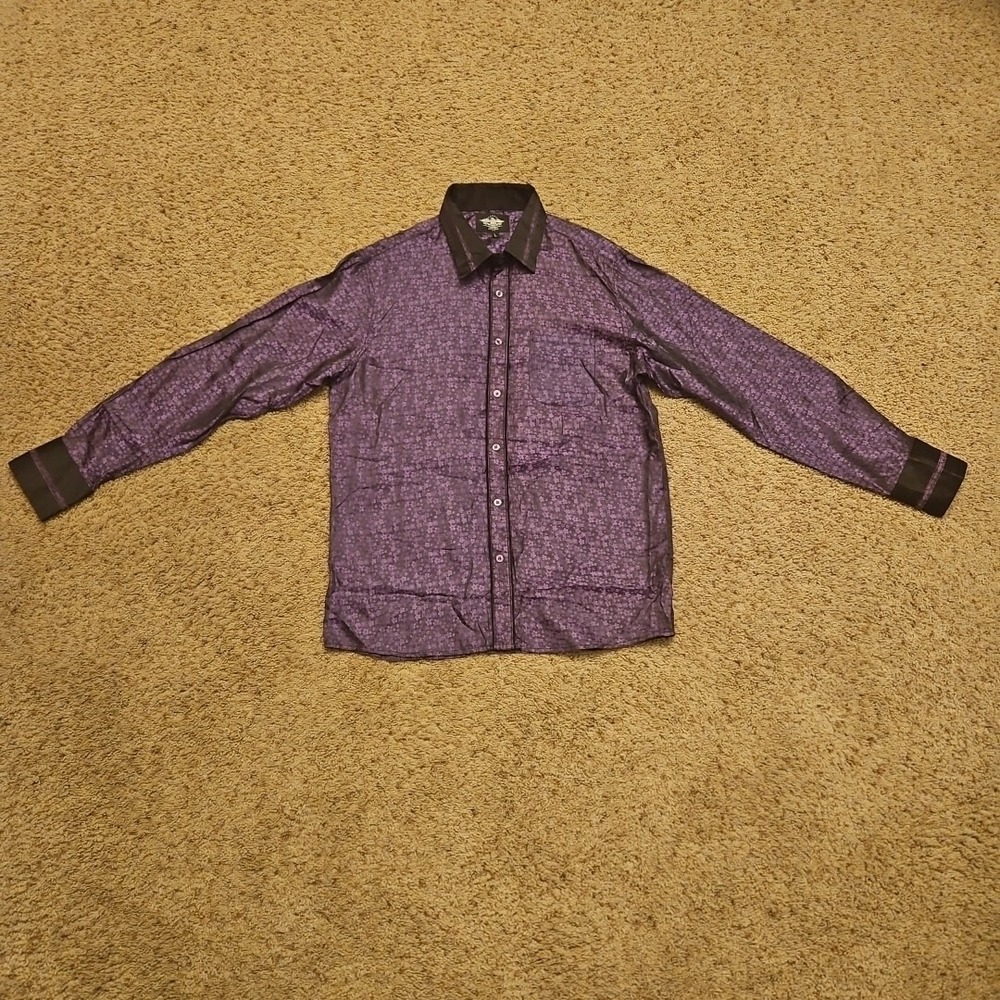 El General Shirt Mens Large Western‎ Charro Cowboy Rockabilly